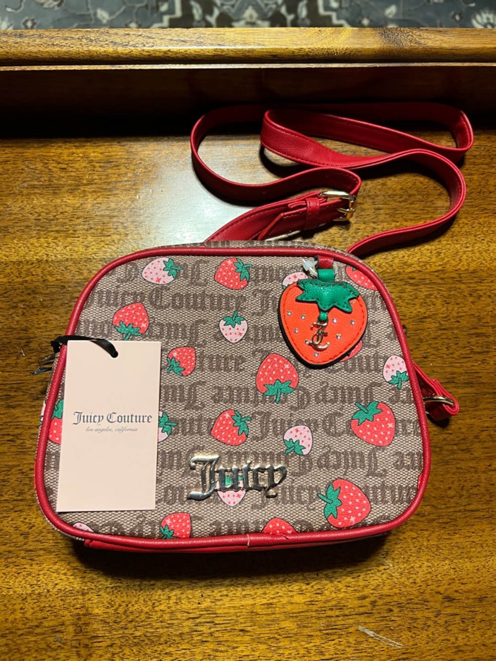 Strawberry Juicy Couture Crossbody Bag